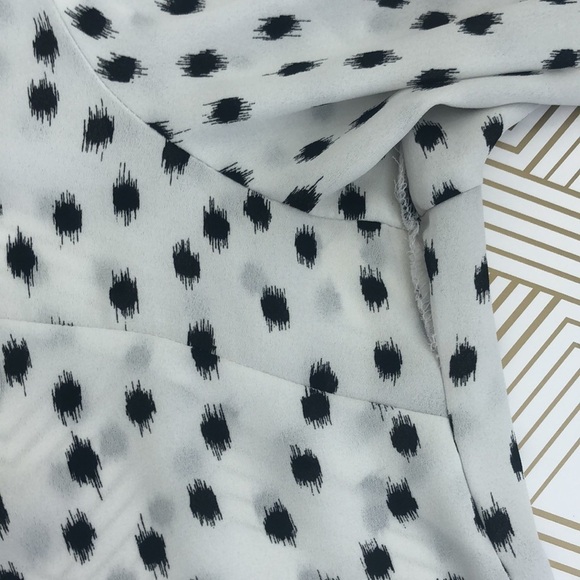 Charter club button down white and dots - Picture 7 of 9